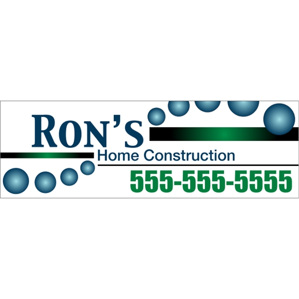 11.5" x 3.75" white vinyl bumper sticker with pressure-sensitive adhesive and... from ASI 89910 Stouse, LLC