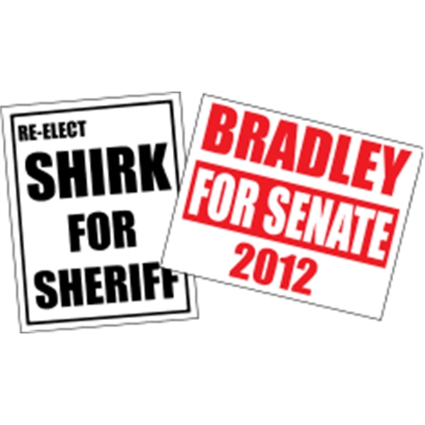 11" x 14" Kwik-Ship poster. Material: weather-resistant poster board.... from ASI 89910 Stouse, LLC