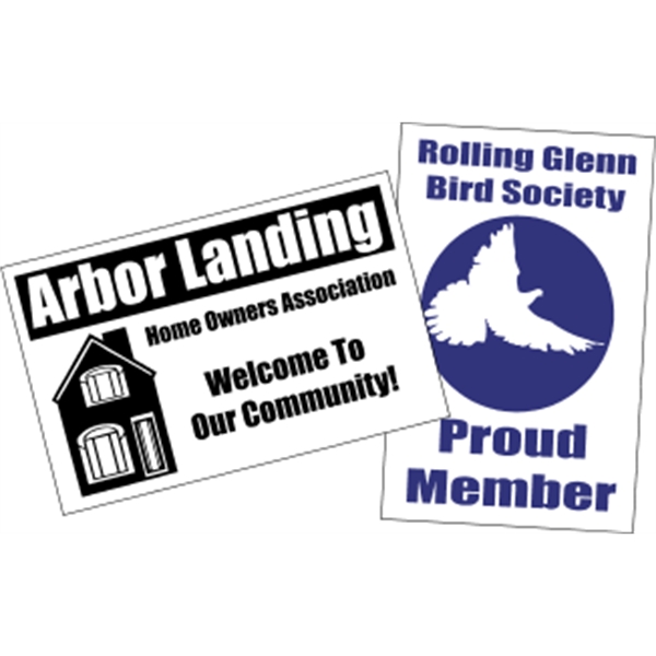 14" x 22" Kwik-Ship poster. Material: weather-resistant poster board.... from ASI 89910 Stouse, LLC