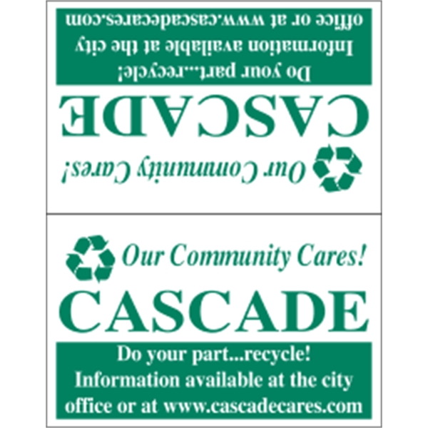 22" x 28" Kwik-Ship poster. Material: weather-resistant poster board.... from ASI 89910 Stouse, LLC