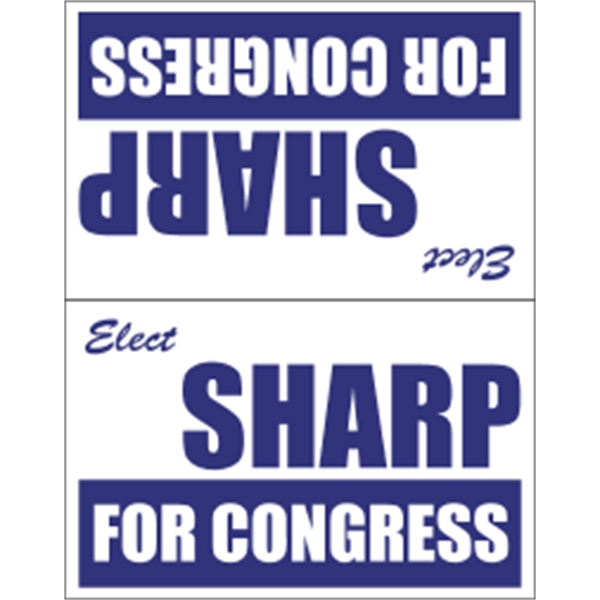 22" x 28" Kwik-Ship poster. Material: weather-resistant poster board.... from ASI 89910 Stouse, LLC