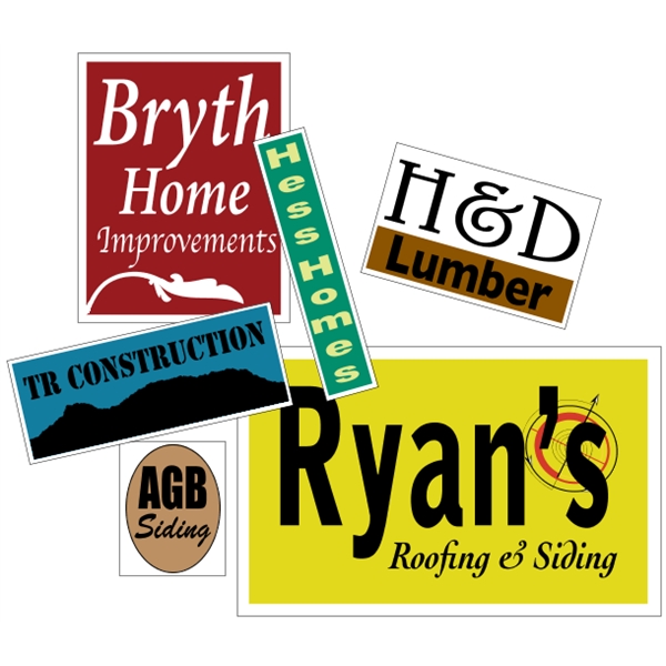 All-weather posters made of weather-resistant poster board.... from ASI 89910 Stouse, LLC