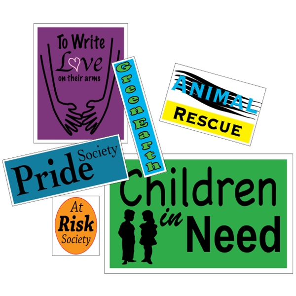 All-weather posters made of weather-resistant poster board.... from ASI 89910 Stouse, LLC