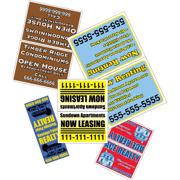 Fold-over posters are printed with spot colors and are suitable for... from ASI 89910 Stouse, LLC