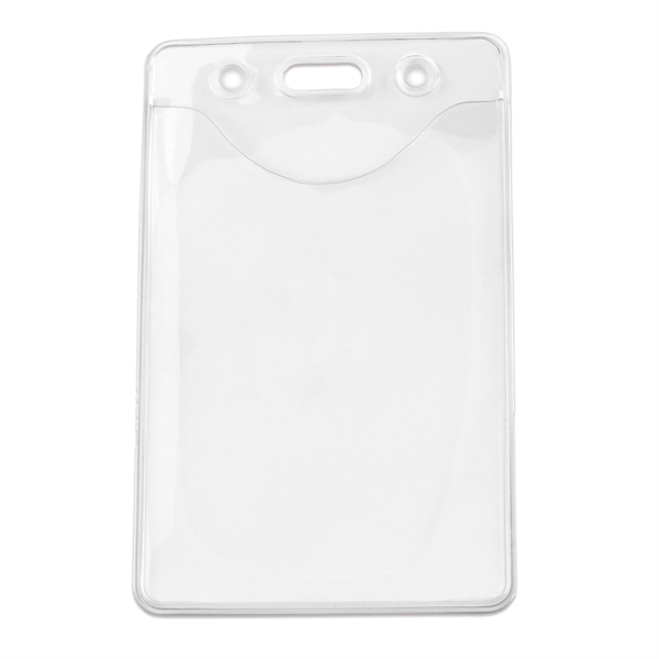 Sustainable  DOP-free vinyl badge holders contain fewer environmentally hazardous compositions... from ASI 79898 Promovision / PROMOVISION