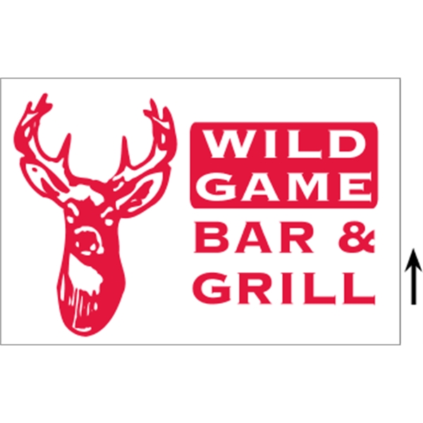 18" x 12" corrugated sign with 3/16" thickness and 1 color... from ASI 89910 Stouse, LLC