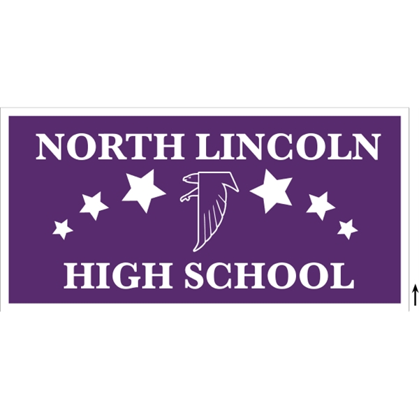 48" x 24" corrugated sign with 3/16" thickness and 1 color... from ASI 89910 Stouse, LLC