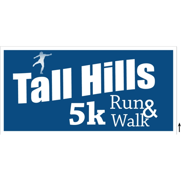 48" x 24" corrugated sign with 3/16" thickness and 1 color... from ASI 89910 Stouse, LLC