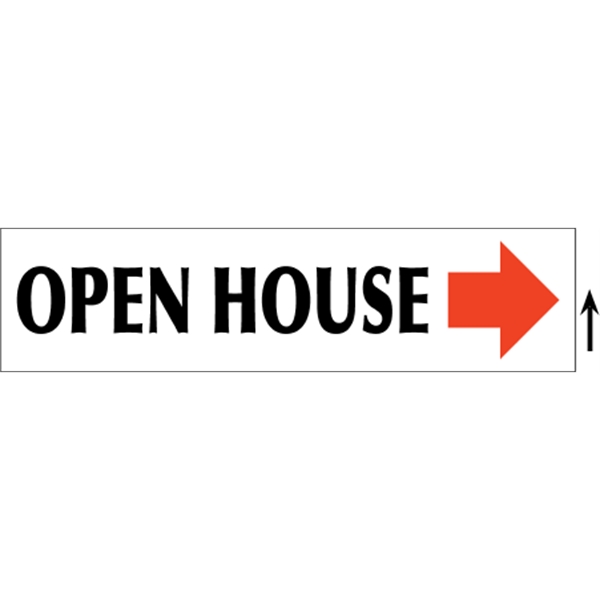 24" x 6" corrugated plastic sign with 3/16" thickness and your... from ASI 89910 Stouse, LLC