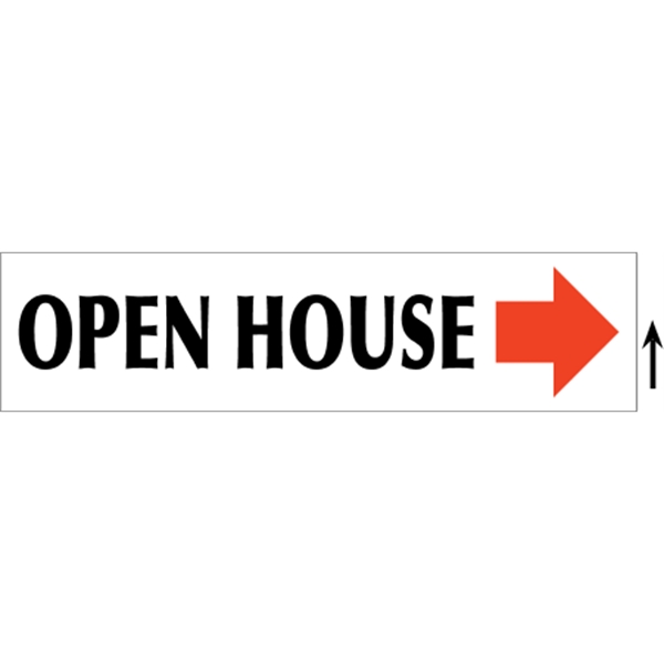 24" x 6" corrugated plastic sign with 3/16" thickness and your... from ASI 89910 Stouse, LLC