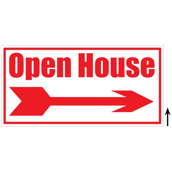 24" x 12" corrugated plastic sign with 3/16" thickness and your... from ASI 89910 Stouse, LLC