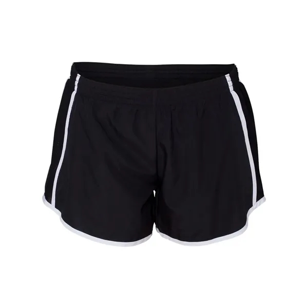Women's polyester team running shorts. Blank.... from ASI 84358 S&S Activewear