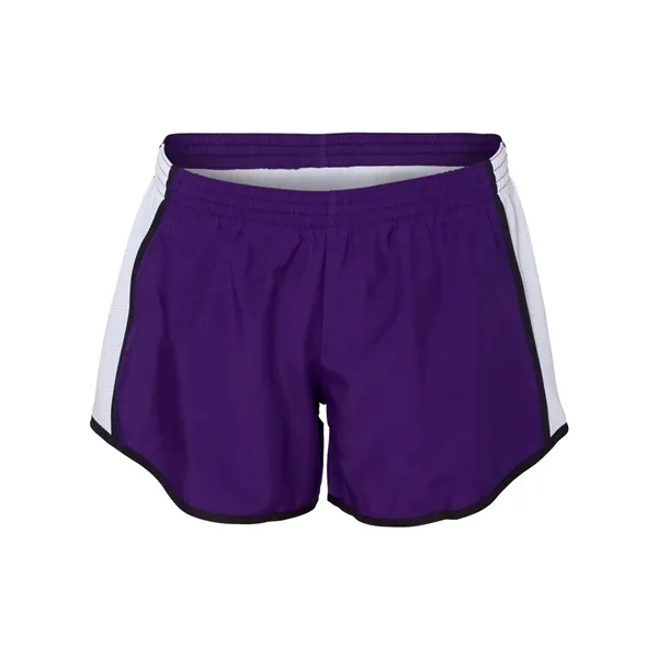 Women's polyester team running shorts. Blank.... from ASI 84358 S&S Activewear