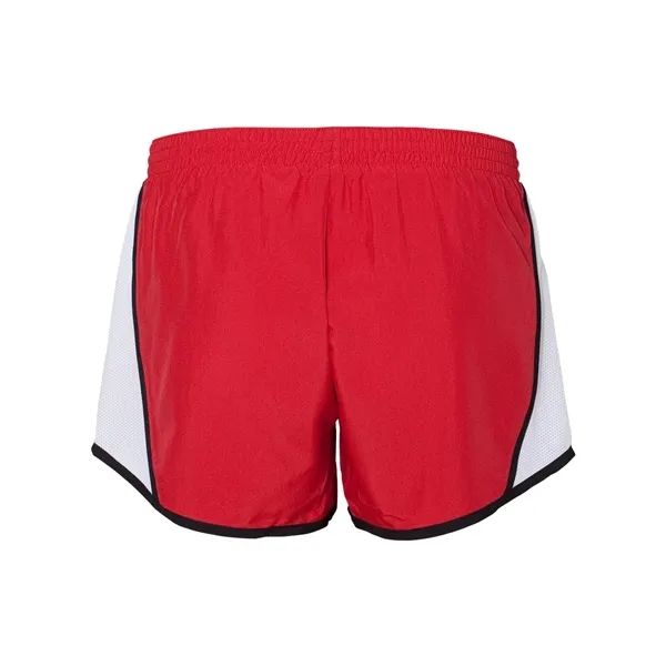 Women's polyester team running shorts. Blank.... from ASI 84358 S&S Activewear