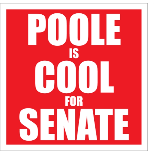 24" x 24" corrugated plastic sign with 3/16" thickness and your... from ASI 89910 Stouse, LLC