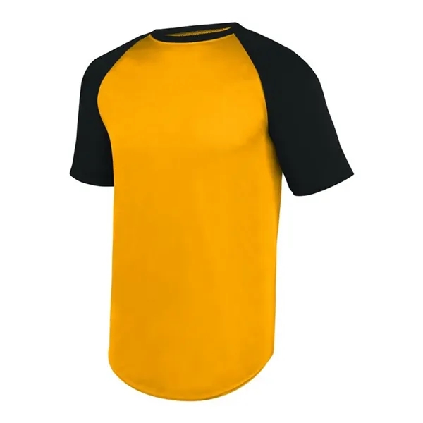 Wicking Short Sleeve Baseball Jersey... from ASI 84358 S&S Activewear