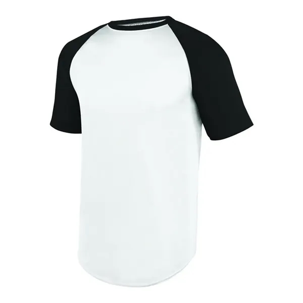Wicking Short Sleeve Baseball Jersey... from ASI 84358 S&S Activewear