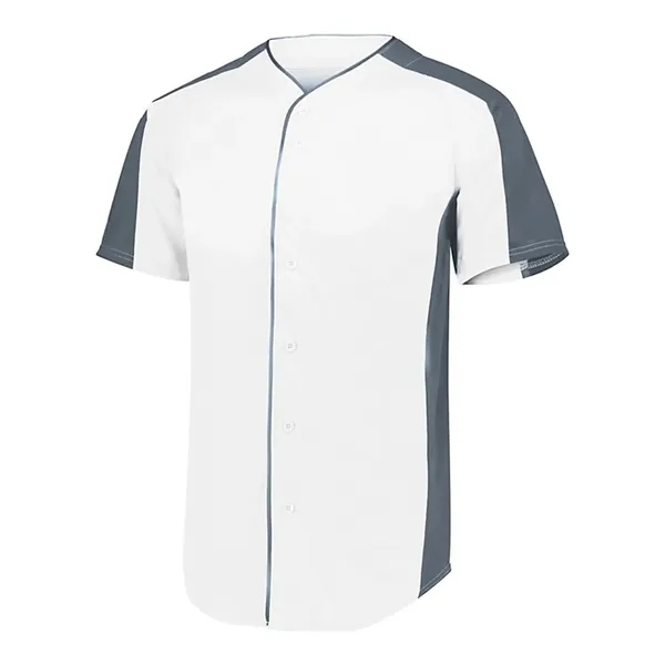 Full Button Baseball Jersey... from ASI 84358 S&S Activewear