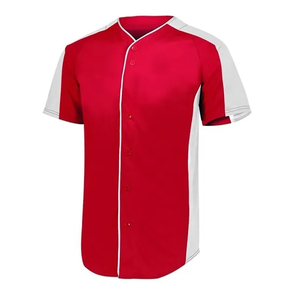 Youth Full Button Baseball Jersey... from ASI 84358 S&S Activewear