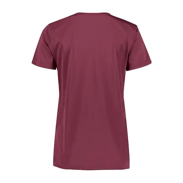 Women's v-neck wicking t-shirt. Blank.... from ASI 84358 S&S Activewear