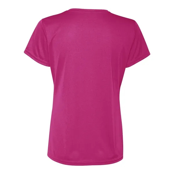 Women's v-neck wicking t-shirt. Blank.... from ASI 84358 S&S Activewear