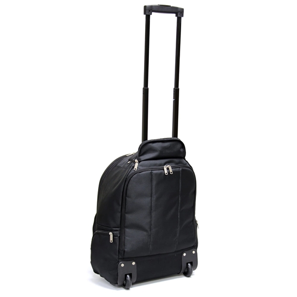 Made of heavy-duty 1680D polyester, this rolling computer bag can easily... from ASI 79384 Preferred Nation Inc