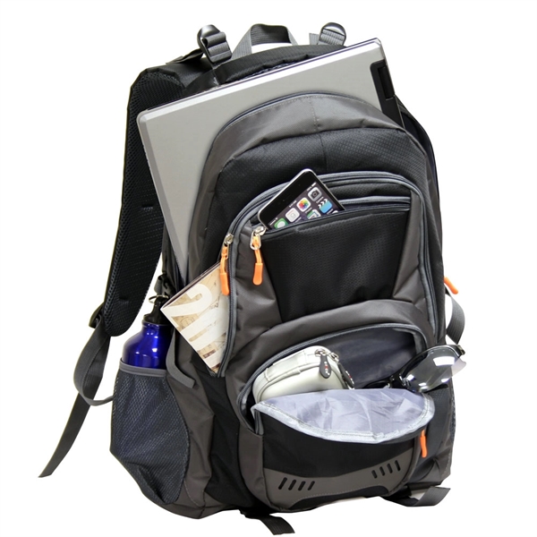 This extra large adventure-inspired backpack is brimming with features including a... from ASI 79384 Preferred Nation Inc