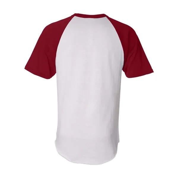 Short sleeve baseball jersey. Blank product.... from ASI 84358 S&S Activewear