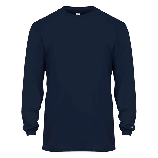 Youth long-sleeve polyester shirt... from ASI 84358 S&S Activewear