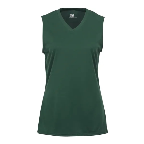 Girl's sleeveless V-neck t-shirt... from ASI 84358 S&S Activewear