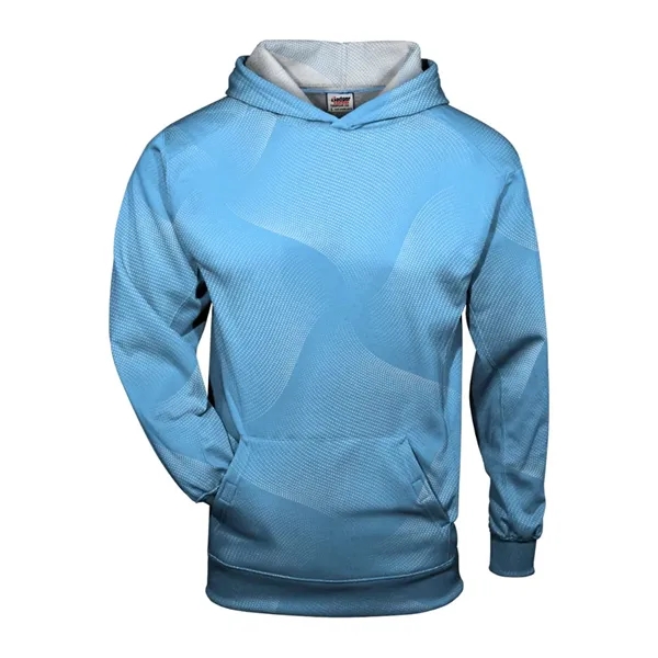 Badger Youth Warp Hooded Long Sleeve T-Shirt... from ASI 84358 S&S Activewear