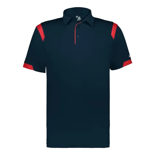 Badger Men's On the Rise Polo... from ASI 84358 S&S Activewear