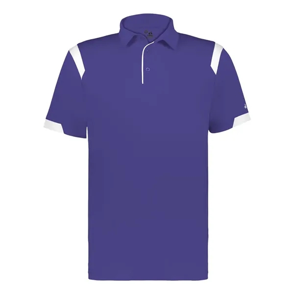 Badger Men's On the Rise Polo... from ASI 84358 S&S Activewear