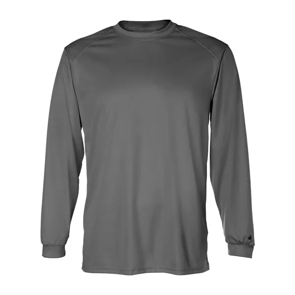 Long sleeve t-shirt with moisture managing. Blank product.... from ASI 84358 S&S Activewear
