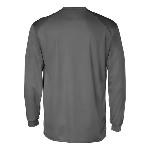 Long sleeve t-shirt with moisture managing. Blank product.... from ASI 84358 S&S Activewear