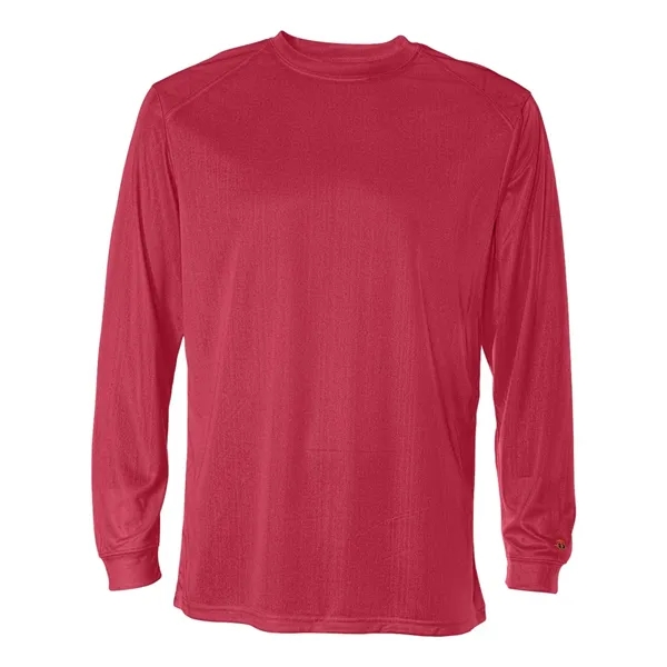 Long sleeve t-shirt with moisture managing. Blank product.... from ASI 84358 S&S Activewear