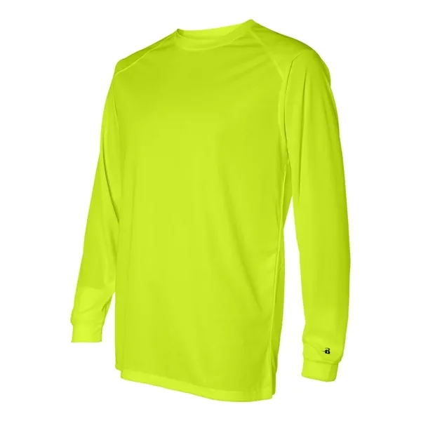 Long sleeve t-shirt with moisture managing. Blank product.... from ASI 84358 S&S Activewear