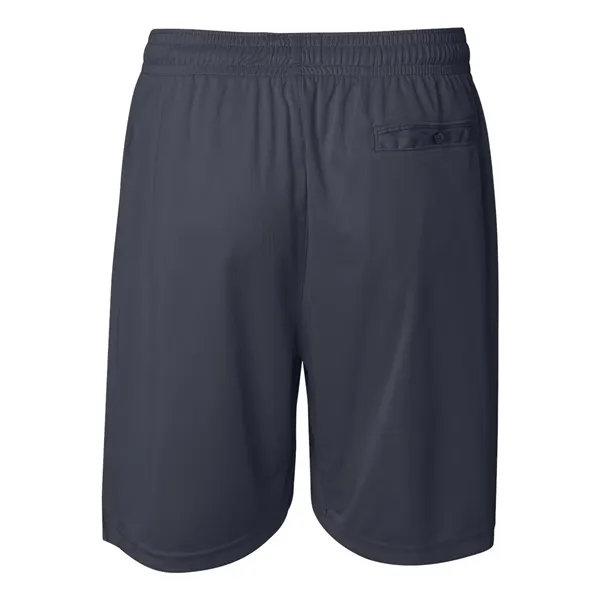 Polyester 9" inseam trainer shorts. Blank product.... from ASI 84358 S&S Activewear