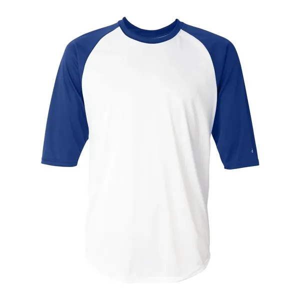 Three-quarter raglan sleeve baseball t-shirt... from ASI 84358 S&S Activewear