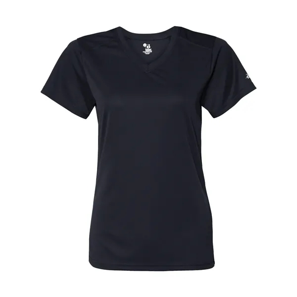 Women's v-neck short sleeve t-shirt, blank.... from ASI 84358 S&S Activewear