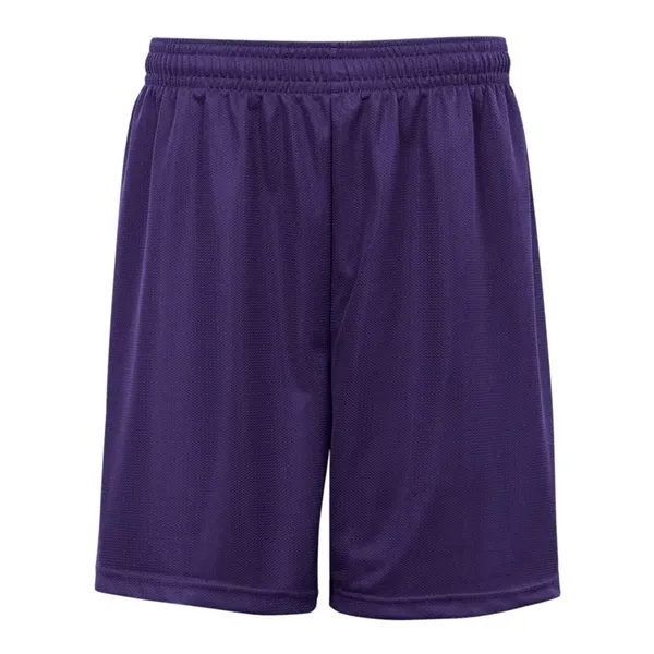 Polyester 9" inseam mini mesh shorts. Blank product.... from ASI 84358 S&S Activewear