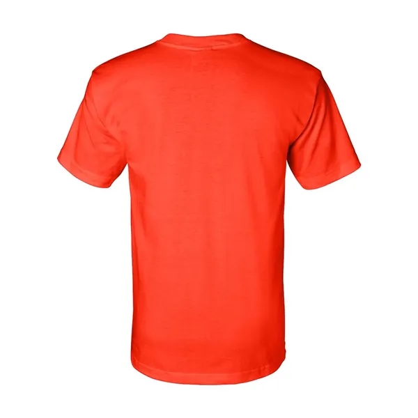 Adult pre-shrunk 100% cotton short sleeve t-shirt, union made. Blank product.... from ASI 84358 S&S Activewear