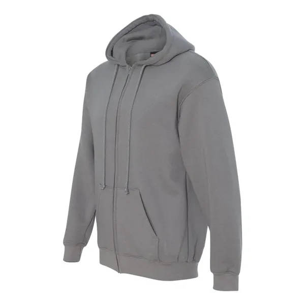 Full zip hooded sweatshirt. 9.5 oz. preshrunk 80% cotton/20% polyester. Blank.... from ASI 84358 S&S Activewear