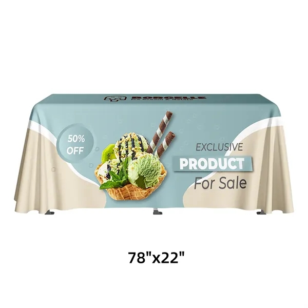 Portable Folding Table w/Fitted Table Cover in 3 sizes,300 Denier Polyester... from ASI 49891 Discount Marketing Products / DMP