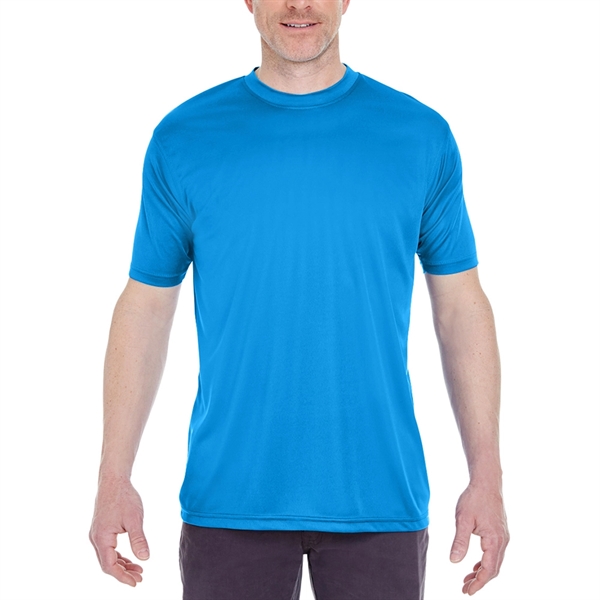 UltraClub® men's performance t-shirt (4 oz.) with moisture-wicking properties, made from... from ASI 39552 BEL Promo