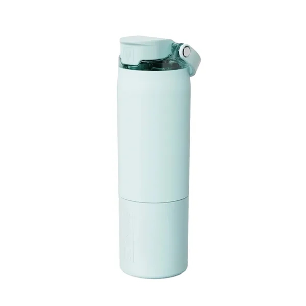 25 oz insulated tumbler with MagFlip lid, metal straw and silicone... from ASI 72657 Active Life Promo / Apres Ski Active Life