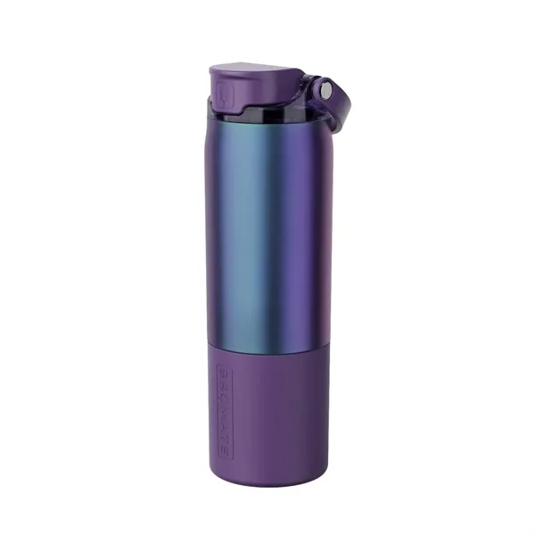 25 oz insulated tumbler with MagFlip lid, metal straw and silicone... from ASI 72657 Active Life Promo / Apres Ski Active Life