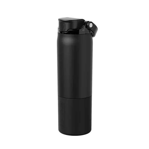 25 oz insulated tumbler with MagFlip lid, metal straw and silicone... from ASI 72657 Active Life Promo / Apres Ski Active Life