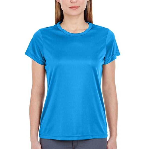UltraClub® women's performance t-shirt (4 oz.) with moisture-wicking properties, made from... from ASI 39552 BEL Promo