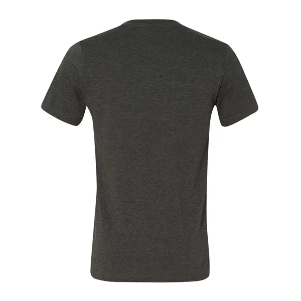 BELLA + CANVAS Unisex Heather CVC V-Neck Tee... from ASI 84358 S&S Activewear